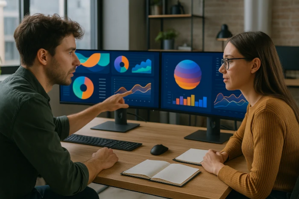 Work with LCD monitor screens
